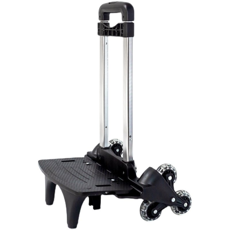 Cartable Roulettes Enfant Chariot à Dos Pliable Aluminium - Diable 2 Roues Pour Cartable Scolaire Chariot Roulettes Scolaire