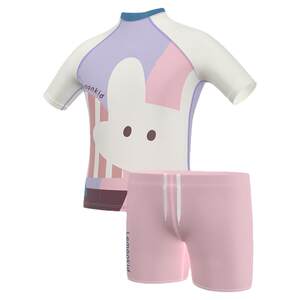 
Baby swimsuits, children's split one-piece boys and girls children's summer sun protection swimsuits, Class A baby girl cute swimsuits