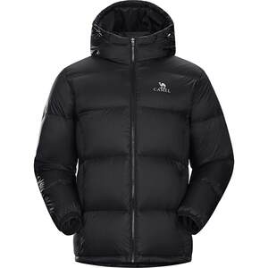 
Camel hug outdoor down jacket for winter new men and women thickened hooded jacket waterproof warm bread jacket