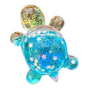 
Quicksand Little Turtle Pair Pair Big Mac Crystal Simulated Animal Doll Ornament Girls Internet Celebrity Toy