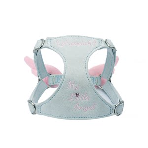 
puppytie pet supplies dog leash small dog cute angel wings chest strap puppy walking leash
