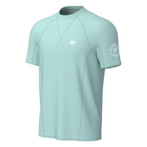 
TOSWIM Men's Swimsuit 2025 New Top Surfing Diving Suit Set Short Sleeve Quick Drying Sun Protection Swimming Bottoms Men