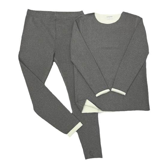 German velvet non -trace warm underwear male plus velvet autumn clothes autumn pants set double -sided velvet spontaneous heating double -layer warm bottom set
