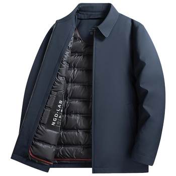 
Romon Business and Casual Short Lapel Goose down Clothes