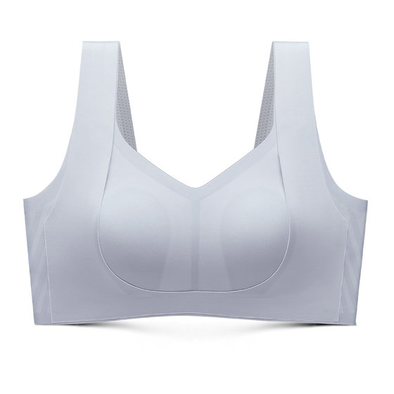 Moisturizing and lifting underwear for women with large breasts, small and non-sagging, anti-sagging, pair of breasts, hot invisible liquid foundation bra
