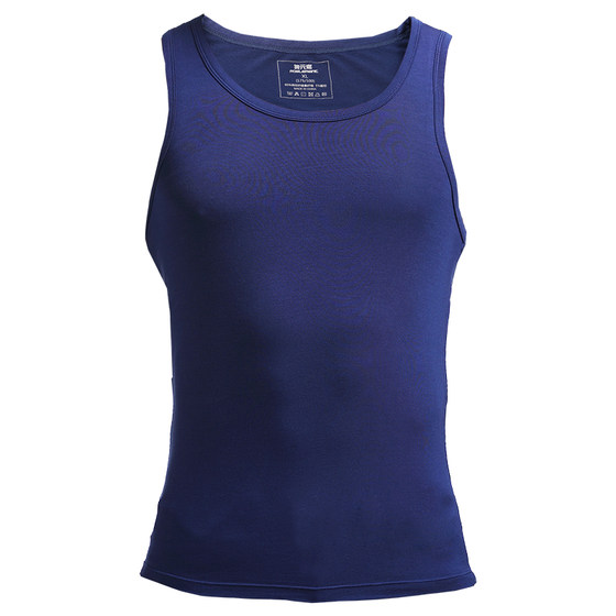 
Men's underwear thin sweat vest sleeveless sports hurdle tight fit elastic summer T-shirt base shirt boy