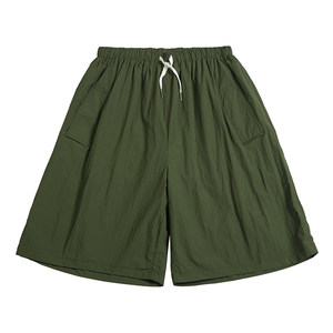 
NOEARS military green outdoor quick-drying shorts loose wide-leg straight five-point pants summer thin sports and leisure