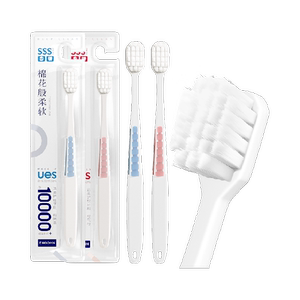 Ingheim confinement pregnant women's soft bristle toothbrush for wide head and super soft, safe material for non-hair loss of hair