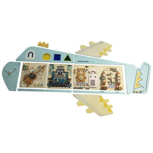 
Kindergarten educational wall toys game Early education wall decoration toys Building block wall science knowledge cognitive board