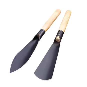 Planting artifact, manganese steel small shovel, flower gardening tool, digging wild vegetables, flowers, weeding, digging soil, heart stove set