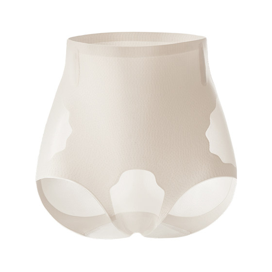 Herbal first-color seamless high-waisted belly-control underwear for women 10A antibacterial and scar-free, thin butt-lifting postpartum shaping pants