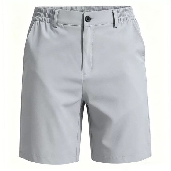 
Large size elastic waist golf ice silk quick-drying shorts men's elastic five-point pants summer golf pants men's clothing pants
