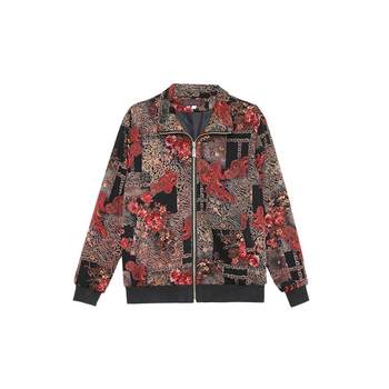 Haojutao Mom Casual Baseball Jacket Top