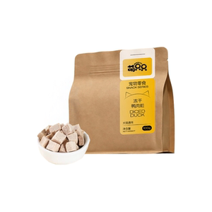 
Cute freeze-dried duck meat pellets cat snacks for cats, ducks, big breasts and small breasts, clean teeth, pure meat mixed with food, pets, dogs and cats, universal