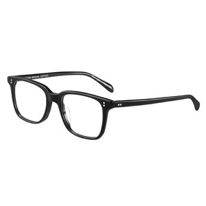 
Black frame myopia glasses men's style can be matched with anti-blue light glasses frame men's big face light color change Zeiss lenses