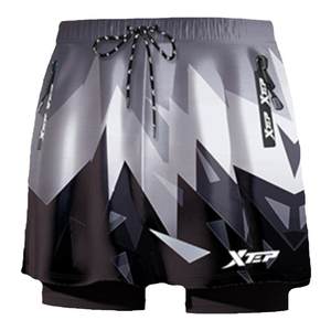 
Extstep swimming trunks men's anti-embarrassing swimming cap swimming goggles three-piece suit men's swimming trunk full body swimsuit men's equipment