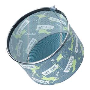 
Jiayu Ni brush net head without hooking can be folded ultra-light large black pit competition fishing fish net bag integrated molding