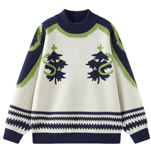 
[Z]MQD children's clothing boys sweater sweater 2025 winter new style children's thickened warm half turtleneck casual top