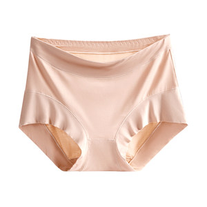 Large -size high -waist panties female fat MM200*0.5kg plus fertilizer increases loose 2024 new lady Modal big red
