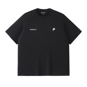 
FILA FUSION men's trendy knitted short-sleeved shirt 2026 summer new antibacterial sports quick-drying T-shirt