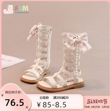 Girl's Roman Sandals 2024 Popular Summer New Western Style