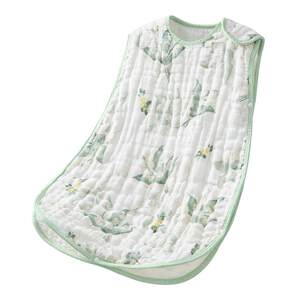 
Betis baby vest sleeping bag summer thin gauze baby sleeveless pajamas anti-kicking quilt artifact for young children