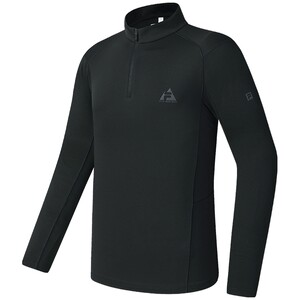 
FILA official men's long-sleeved T-shirt autumn new outdoor sports fitness training half-zip top