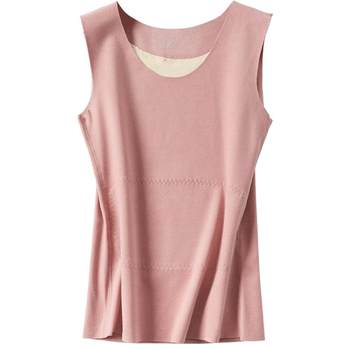 German velvet thermal vest for women autumn and winter inner wear plus velvet and thickening
