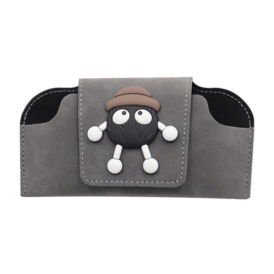 
Car glasses box sun visor glasses clip car cartoon coal balloon sunglasses clip car storage box sunglasses clip