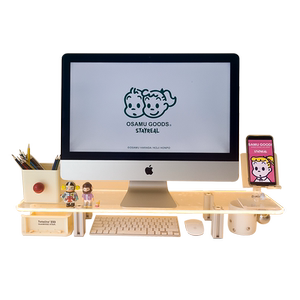 Transparent computer adding elevative display bracket laptop holding the empty desktop storage acrylic support frame aluminum alloy desk office
