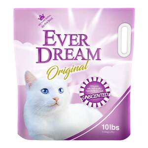 
Blue Dream Cat Litter Sodium Mineral Sand Mixed Cat Litter Purple Dream Super Coarse Particles Repeatedly Absorb Water Bags 4.5kg*0.5kg Bucket