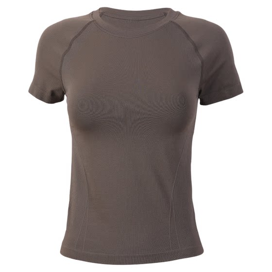 
DCW sports short-sleeved women's slim outdoor running fitness top Pilates training bottoming yoga wear T-shirt