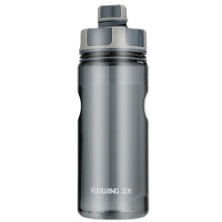 Fuguang Large Capacity Water Cup Plastic Simple Sports Bottle