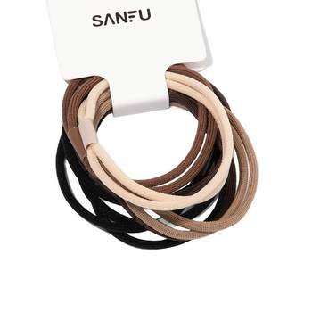 
Sanfu Volkswagen hose rubber band, simple temperament, high ponytail headdress, hair rope, hair ring, hair tie 835204