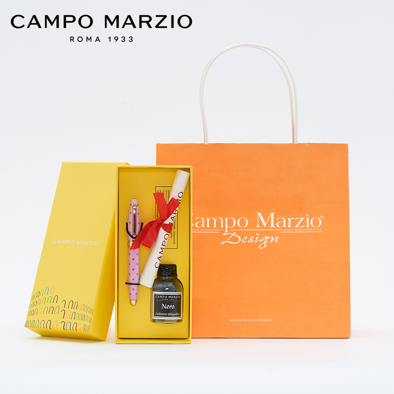 CampoMarzio凯博钢笔女生专用复古可爱波点小钢笔送礼物学生练字