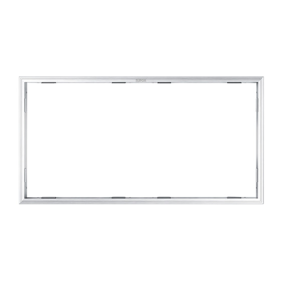 
Supor Integrated Ceiling Conversion Bath Heater Adapter Frame Aluminum Alloy Frame Accessories Conversion Frame