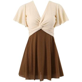 Yimeishan belly-covering swimsuit that looks slimming and slightly chubby