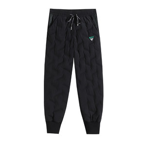 Plel pants Women wearing winter plus velvet thick warm pants northeast extra large size cotton pants high waist beam base pants