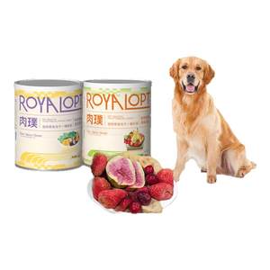 Roupu Dog Snacks Vegetables Freeze-Dried Dog Fruit Dog Food Companion Teddy Bichon Small Dog Pets Kale