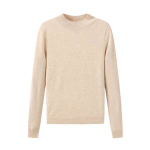 
Chunzhu autumn and winter 100% sheep wool seamless half turtleneck women's pullover knitted sweater solid color versatile top for women 12