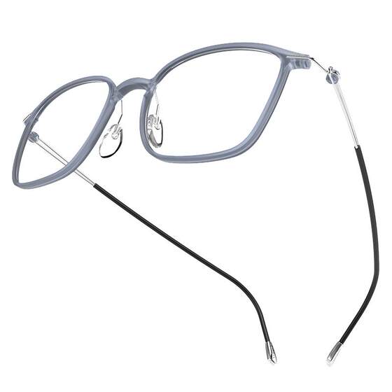 Silhouette Poetry Music Glasses Frame Square Titanium Frame Men's and Women's Myopia Eyeglasses Frame Ultra Light Can be Paired with Lens 2926