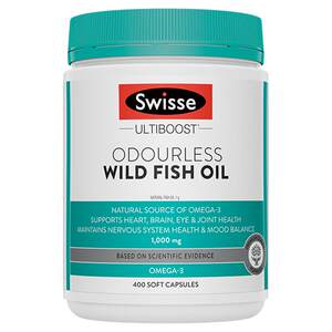 
Swisse Swisse omega3 deep sea fish oil high concentration adult cod liver oil heart, eyes and brain soft capsules