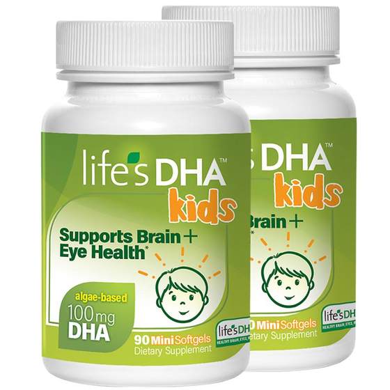 [Normal delivery]life'sDHA DSM dha algae oil for infants and young children, eye protection and brain protection 90 capsules*2