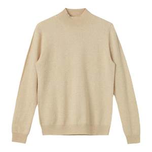 
GOBI Gobi autumn half turtleneck solid color pullover cashmere sweater women knitted sweater long sleeve base shirt WK81