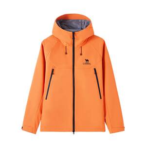 
Camel Mountain and Sea 2.0 Jacket Women's 2026 Spring and Summer Three-Proof Outdoor Mountaineering Wear Casual Hooded Jacket for Men and Women