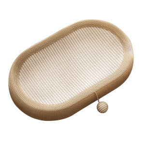 Si Cat scratching board and nest integrated cat claw board with wear resistance, no shaving, hemp rope, no rotten claw toys
