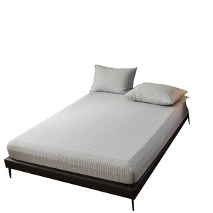 All-cotton Indian cotton bed cover, single piece custom 1.35 striped pure cotton A-class knitted cotton 1.2 single bed cover