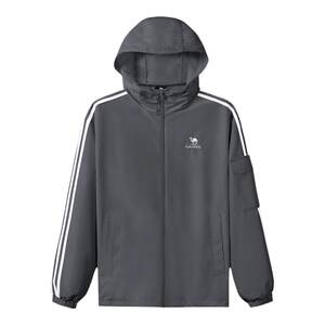 
Camel Campus Windbreaker Jacket Men's and Women's Outdoor Casual Water-Repellent Jacket for Couples