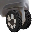 Чемодан, сменный силиконовый универсальный защитный чехол на колесиках