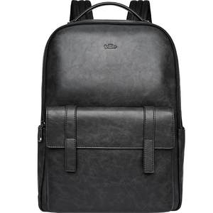 Jinli Lai's new men's minimalist business backpack fashion trend backpack casual trance male bag